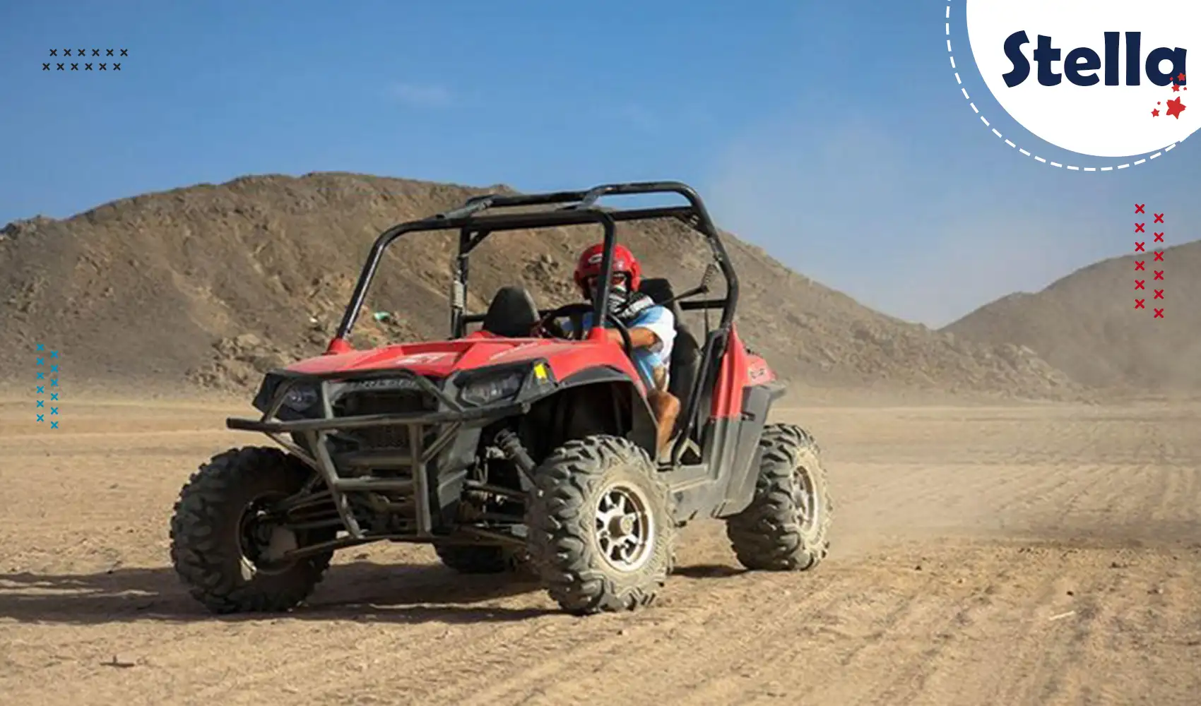 Rasen Sie mit einem Buggy durch die Sanddünen – eine actionreiche Safari für alle, die Geschwindigkeit lieben.