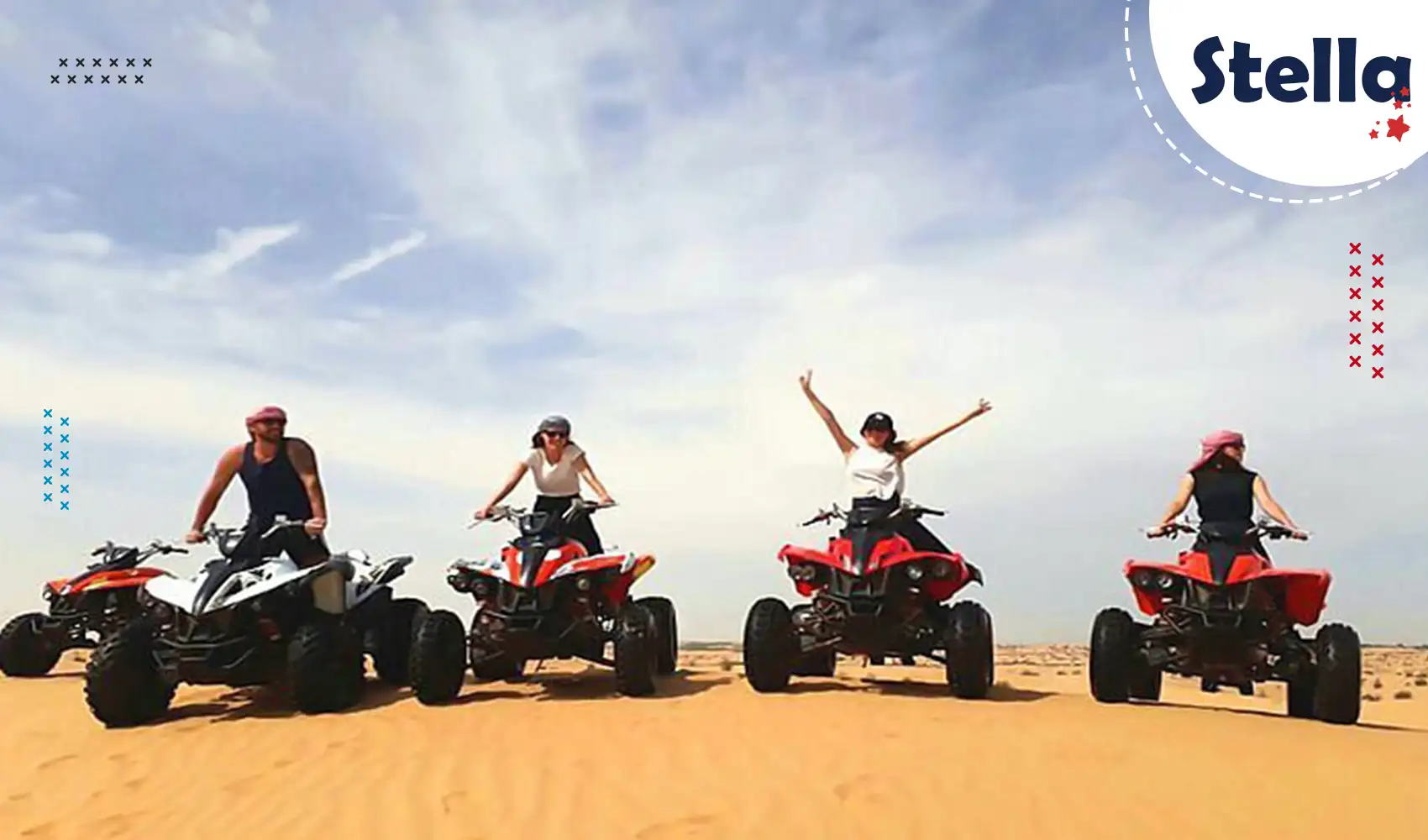 Eine intensive 5-Stunden Quad Safari ab Hurghada – Wüstenerlebnis, Beduinendorf und Sonnenuntergang inklusive.
